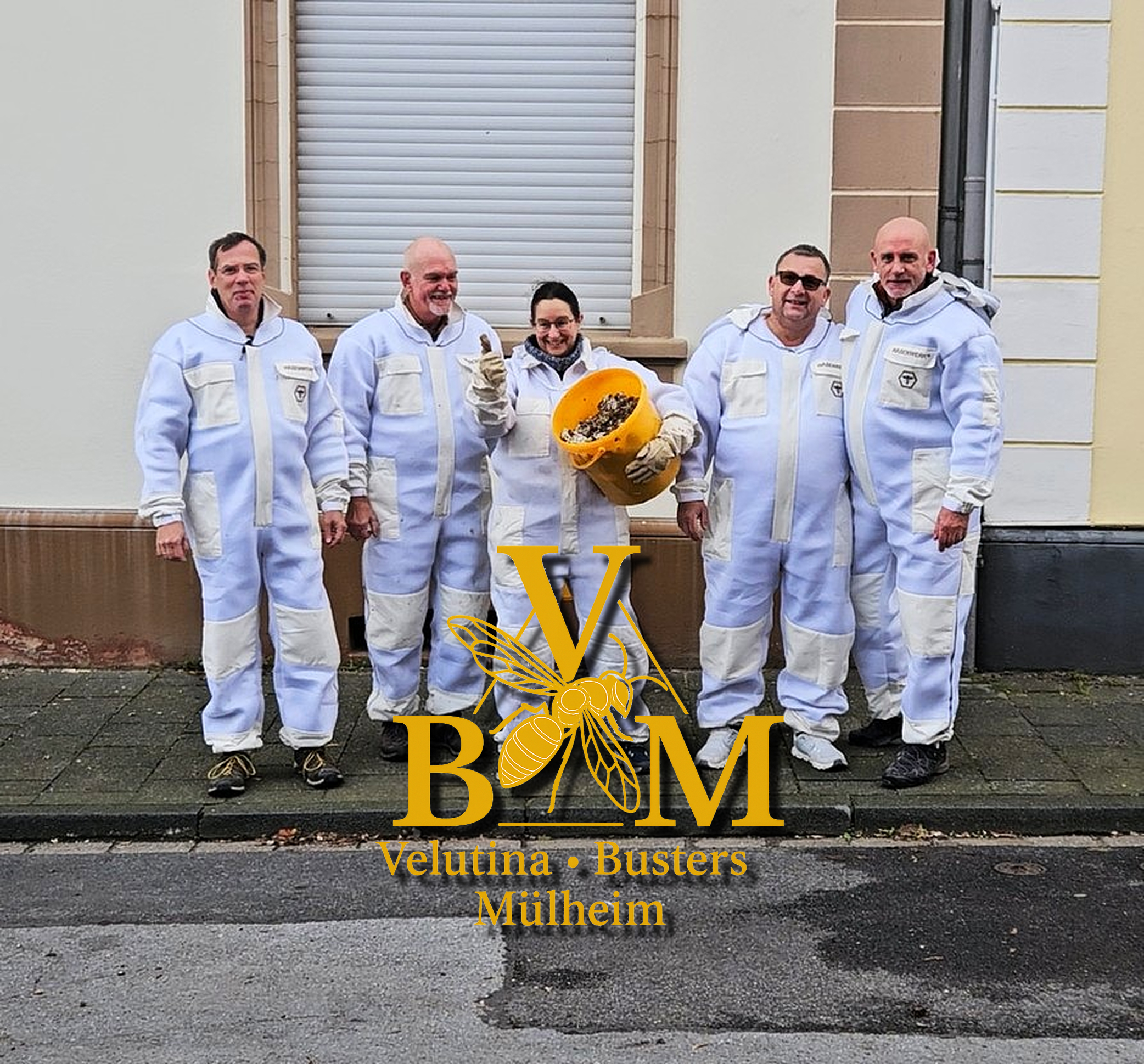 Gruppenbild der Velutina Busters Mülheim