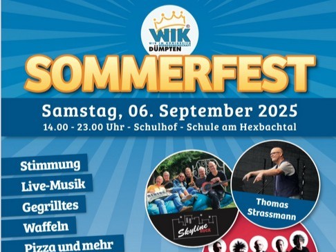 WIK Sommerfestposter