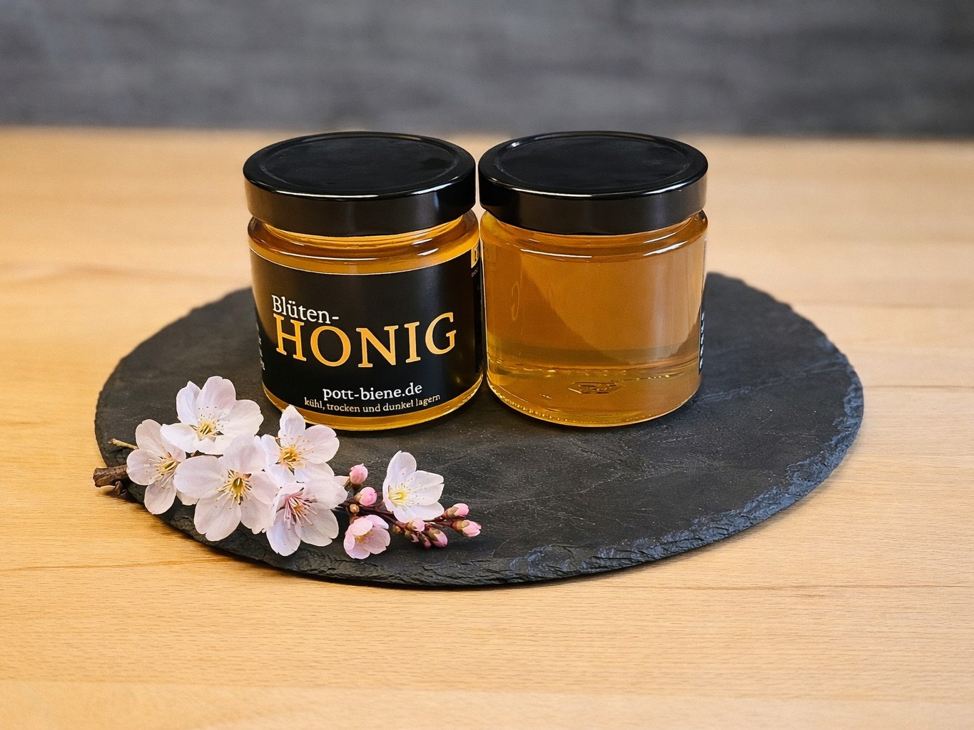 Glas Frühblüte Flüssig von Pott-Biene