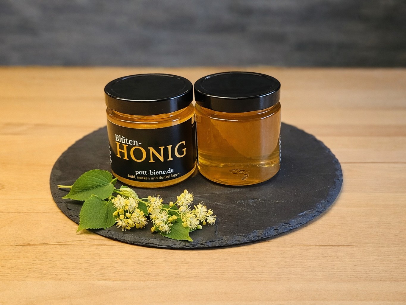 Glas Sommerblüte flüssig von Pott-Biene