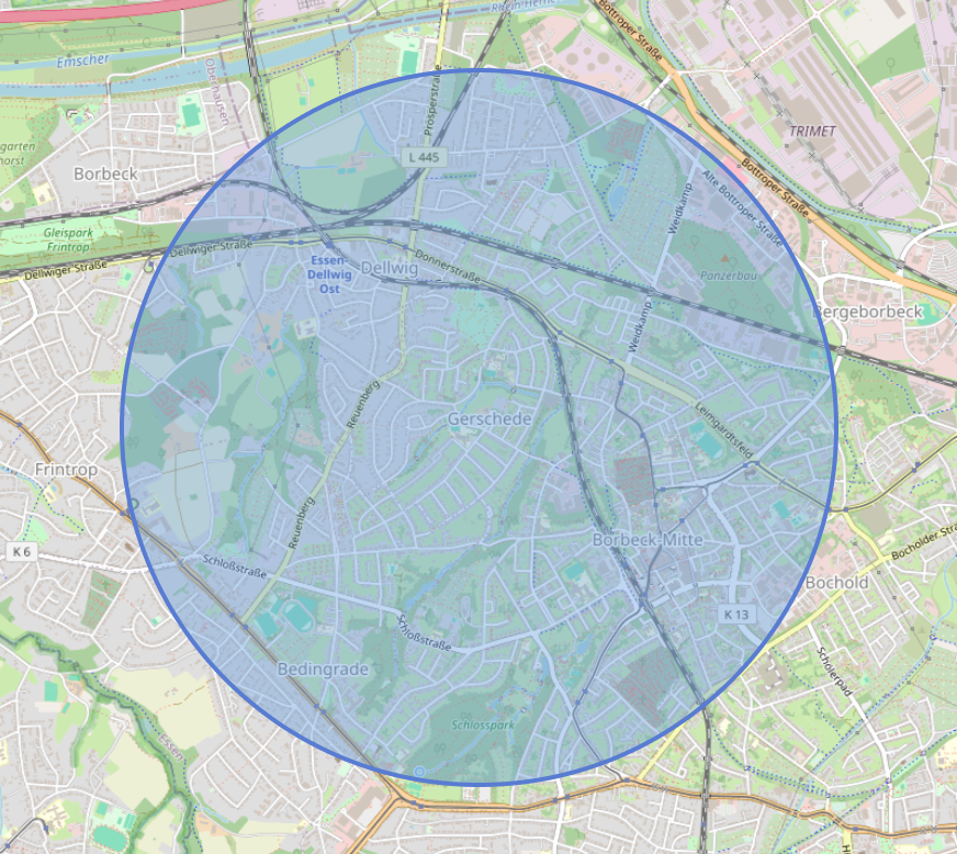 Karte Standort Gerschede